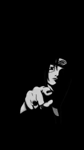 Itachi Black Wallpaper Naruto Anime Fondo De