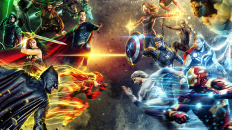 Dc Vs Marvel Heroes 5k Wallpaper Resolution HD 4k