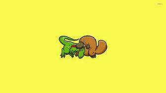Trex Vs Platypus Wallpaper HD