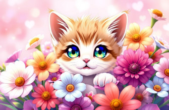 Anime Cat Wallpaper
