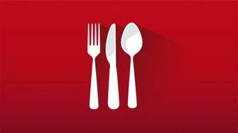 Cutlery Background Video Animation Motion