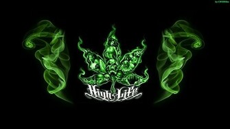 Marijuana High Life Custom Desktop Wallpaper HD 720p A
