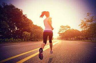 Wallpaper Running Fitness Girls Sport Roads