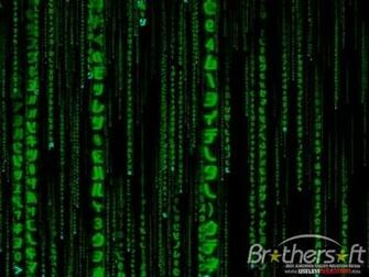 Moving Matrix Wallpaper Red