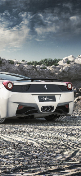 Ferrari Italia 4k iPhone Xs X HD