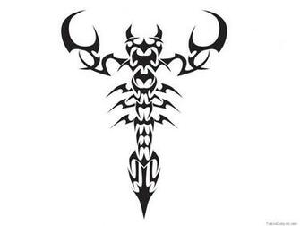 Designs Tribal Scorpion Tattoo Wallpaper Picture