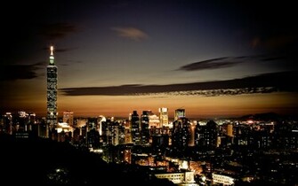Taipei Skyline Wallpaper HD