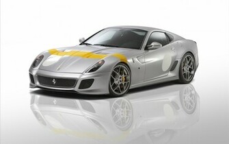 Wallpaper HD White Car Yellow Red