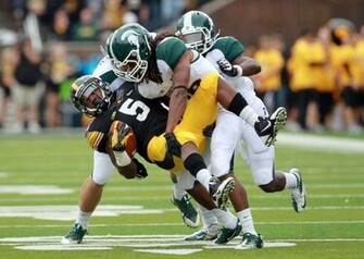 Waynes Damon Bullock Ncaa Football Michigan State Iowa Jpg