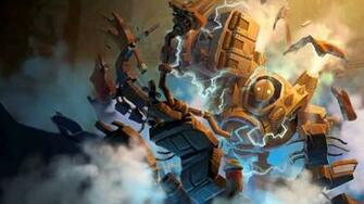 Blitzcrank Skin Splash League Of Legends HD Wallpaper Lol Champion