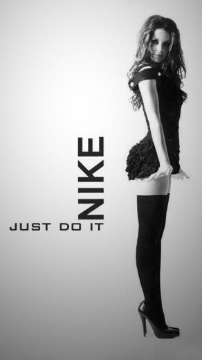 Hot Nike Girl Wallpaper