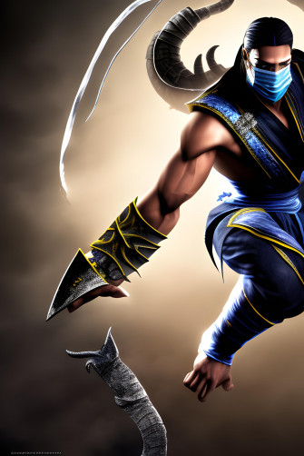 Sub Zero Mortal Kombat With Scorpion