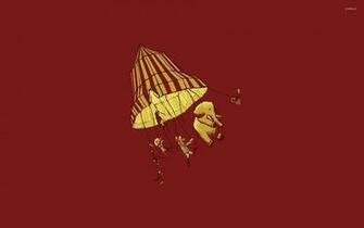 Circus Blown Away Wallpaper Artistic