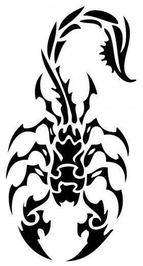 Scorpion Neck Tattoo On Back Are The