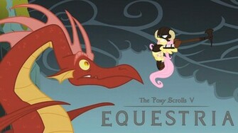 Wallpaper Applejack Mcwopper Dragon Flutterborn D4hrppl
