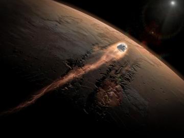 Spacex S Dragon Enters Mars Atmosphere Wallpaper Space
