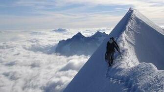 Winter Landscapes Extreme Sports Wallpaper