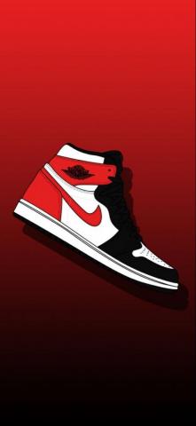 Jordan Wallpaper Track Red Shoes