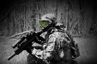 Paintball Woodsball Wallpaper