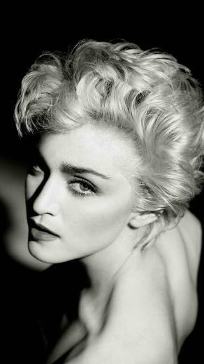 Madonna Dark Sexy Music Pop Celebrity iPhone Wallpaper