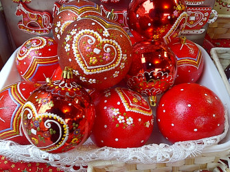 Hand Made Ceramic Heavy Ornaments From Croatia Strasbourg