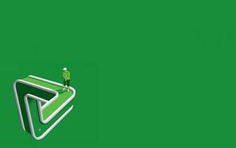 Optical Illusion Golf Course HD Wallpaper