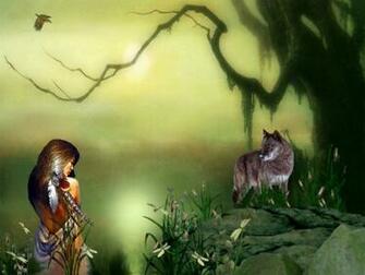 Wolf S Indian Angel Wallpaper
