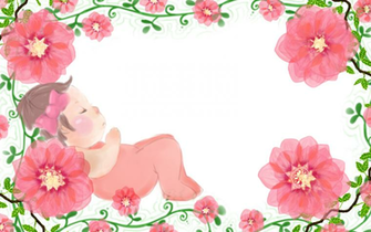 Its A Girl Baby Shower Card By Isuk