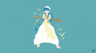 Aladdin Magi Minimalist Wallpaper By Greenmapple17