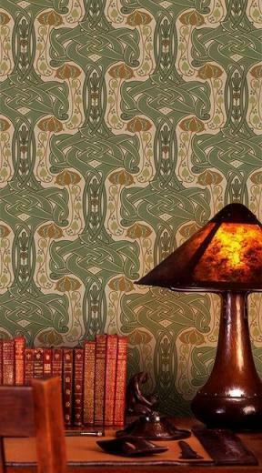 Wallpaper Craftsman Style