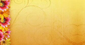 Big Flowers And Swirls Background Evolutions