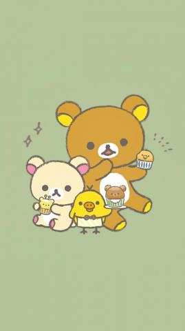 Aekkalisa On Rilakkuma Bg Wallpaper Cartoon
