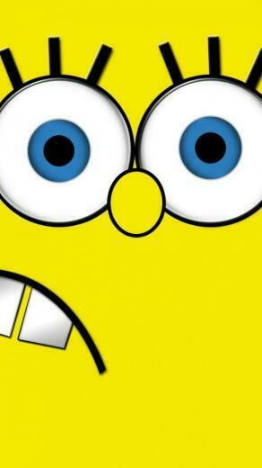 Yellow Spongebob Characters Wallpaper