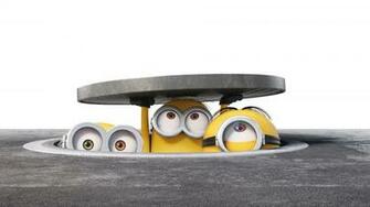 HD Background New Cute Minions Hiding Bob Stuart Kevin Wallpaper