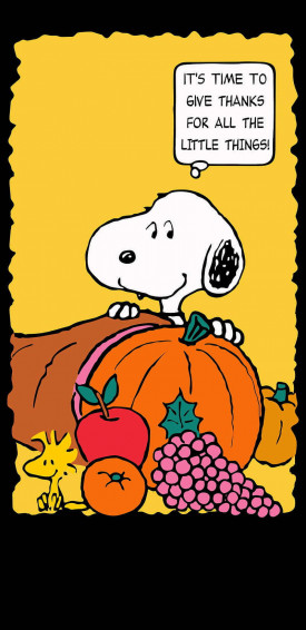 Snoopy Thanksgiving Wallpaper