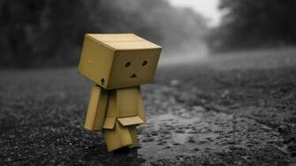 Alone Sad Danbo Mystery Wallpaper