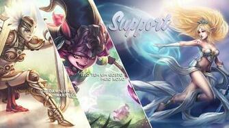 Support League Of Legends Wallpaper By Maybeheaven