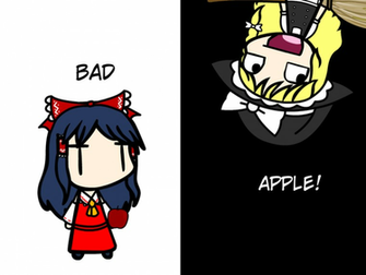 Image Walfas Bad Apple Wallpaper By Kyouka Kawamura D5bpphw Png