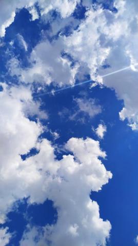 Cloud Clouds Sky Blue White