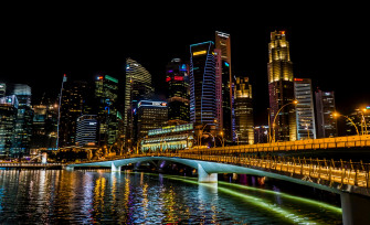 Wallpaper Id Singapore Night 4k