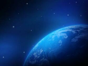 Wallpaper Blue Space