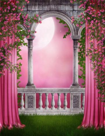 Spring Scenic Backdrop