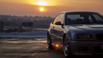 Sunset Cars Bmw E46 M3 Wallpaper