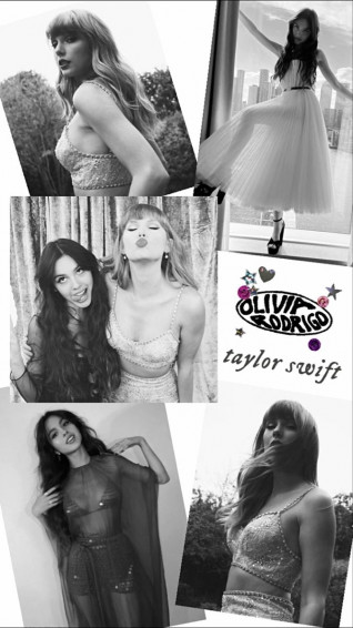 Olivia Rodrigo And Taylor Swift Wallpaper Background Famosos