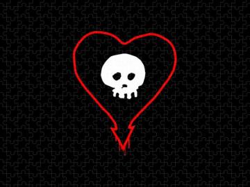 Alkaline Trio Jigsaw Puzzle By Arial Damente Pixels