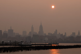 Photos Extreme Canadian Wildfire Smoke Shrouds Parts Of U S