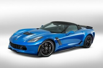 Chevrolet Corvette Z06 Convertible Front Three Quarters