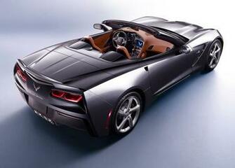Corvette Stingray Convertible Background Wallpaper