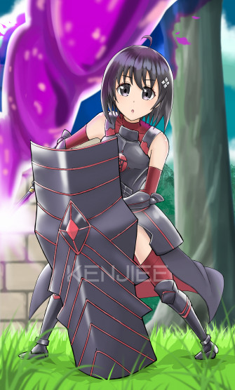 Bofuri Kaede Honjou Maple Kenjiee Illustrations Art Street