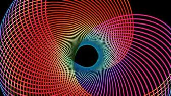 Spiral Line Turning Background Image Material Desktop